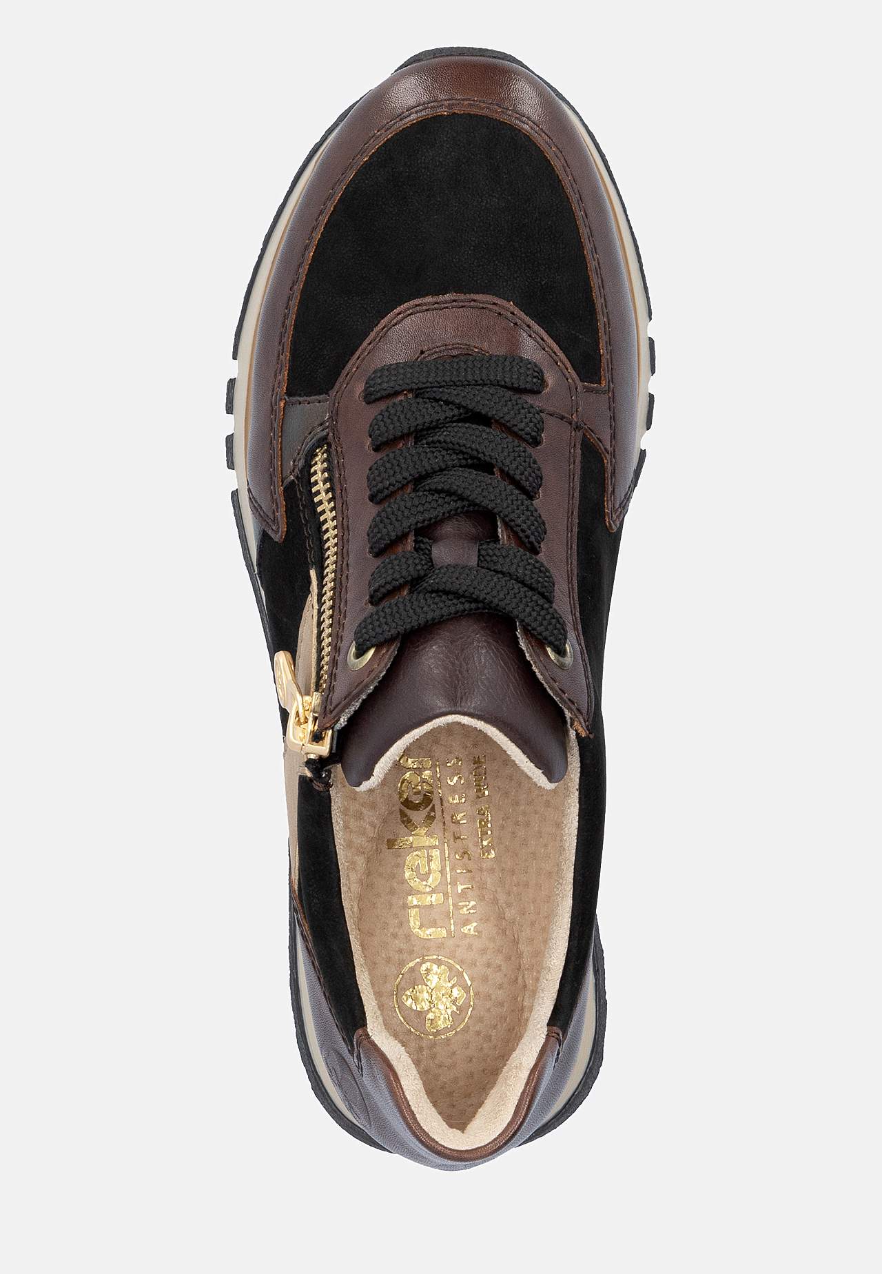 Komfortabel sneaker i læder