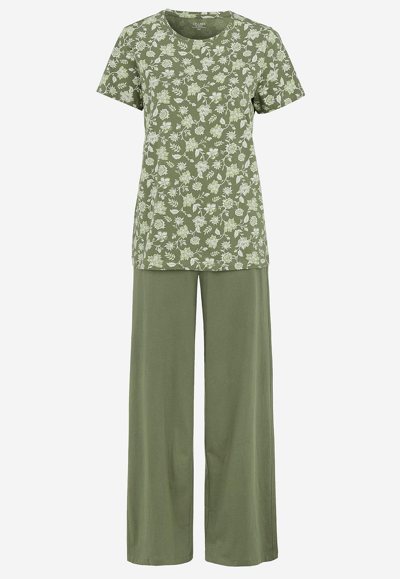 To-delt pyjamas