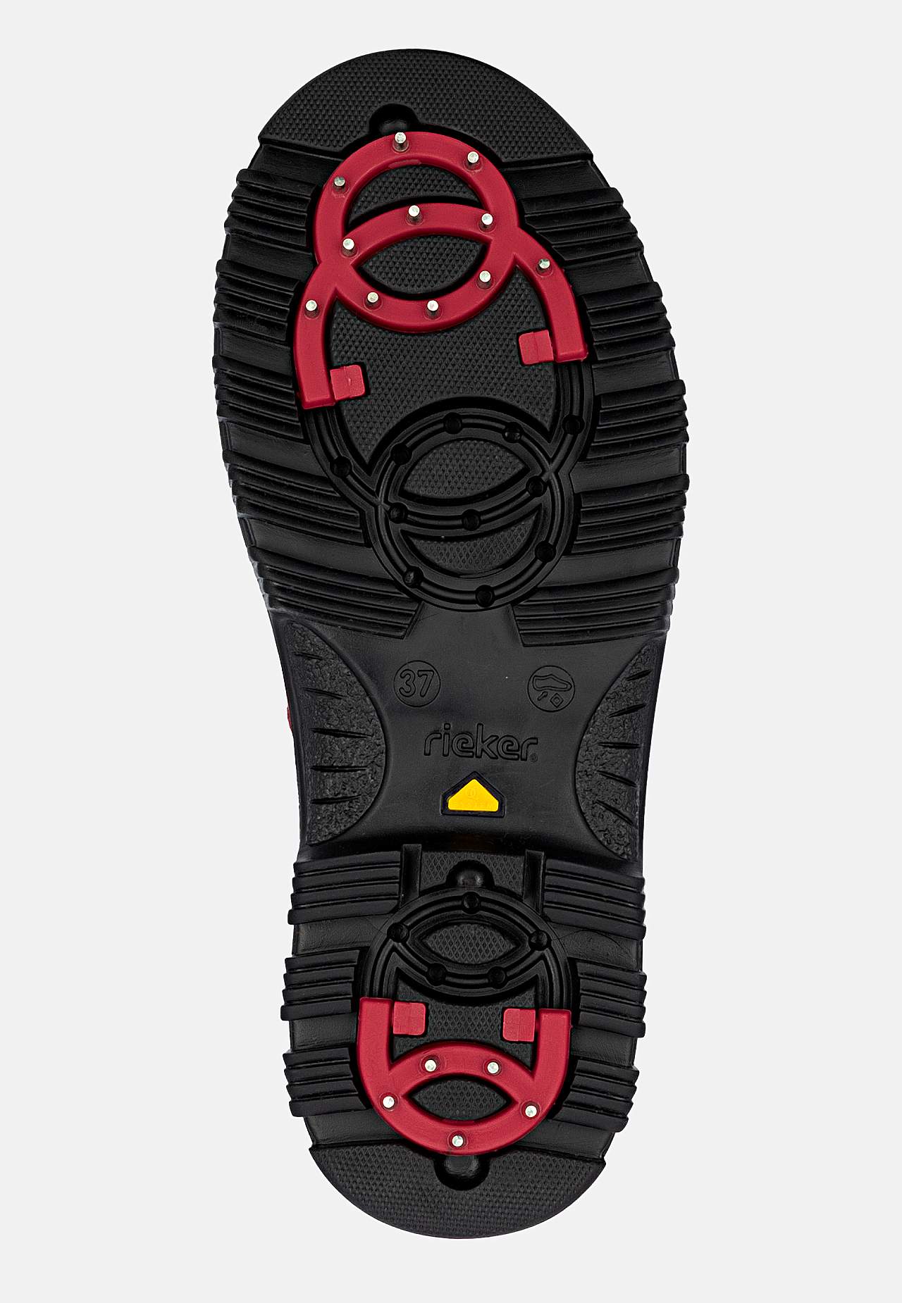 Ruskindsstøvle med udtrækkelige crampons