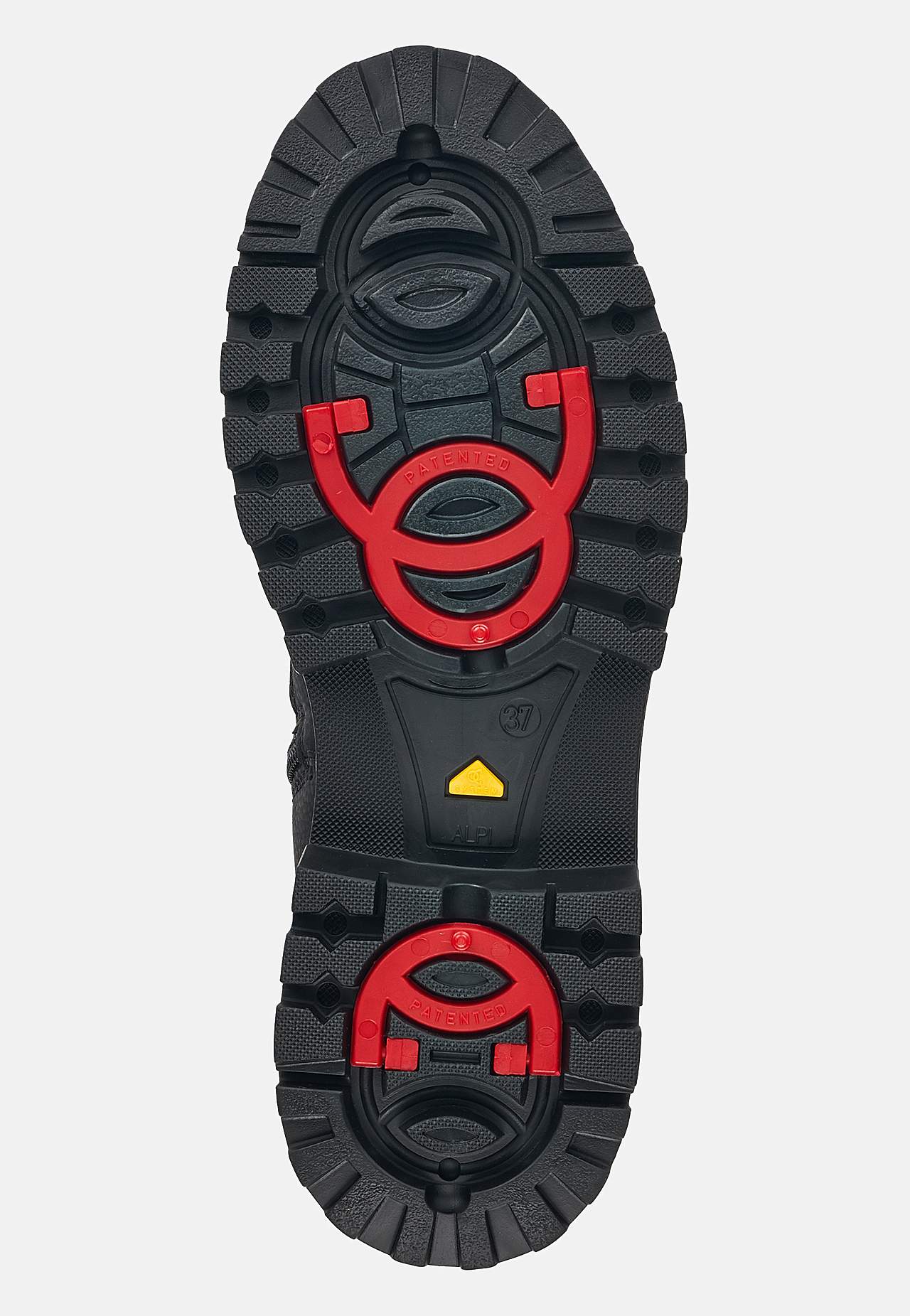 Foret ankelstøvle med udtrækkelige crampons