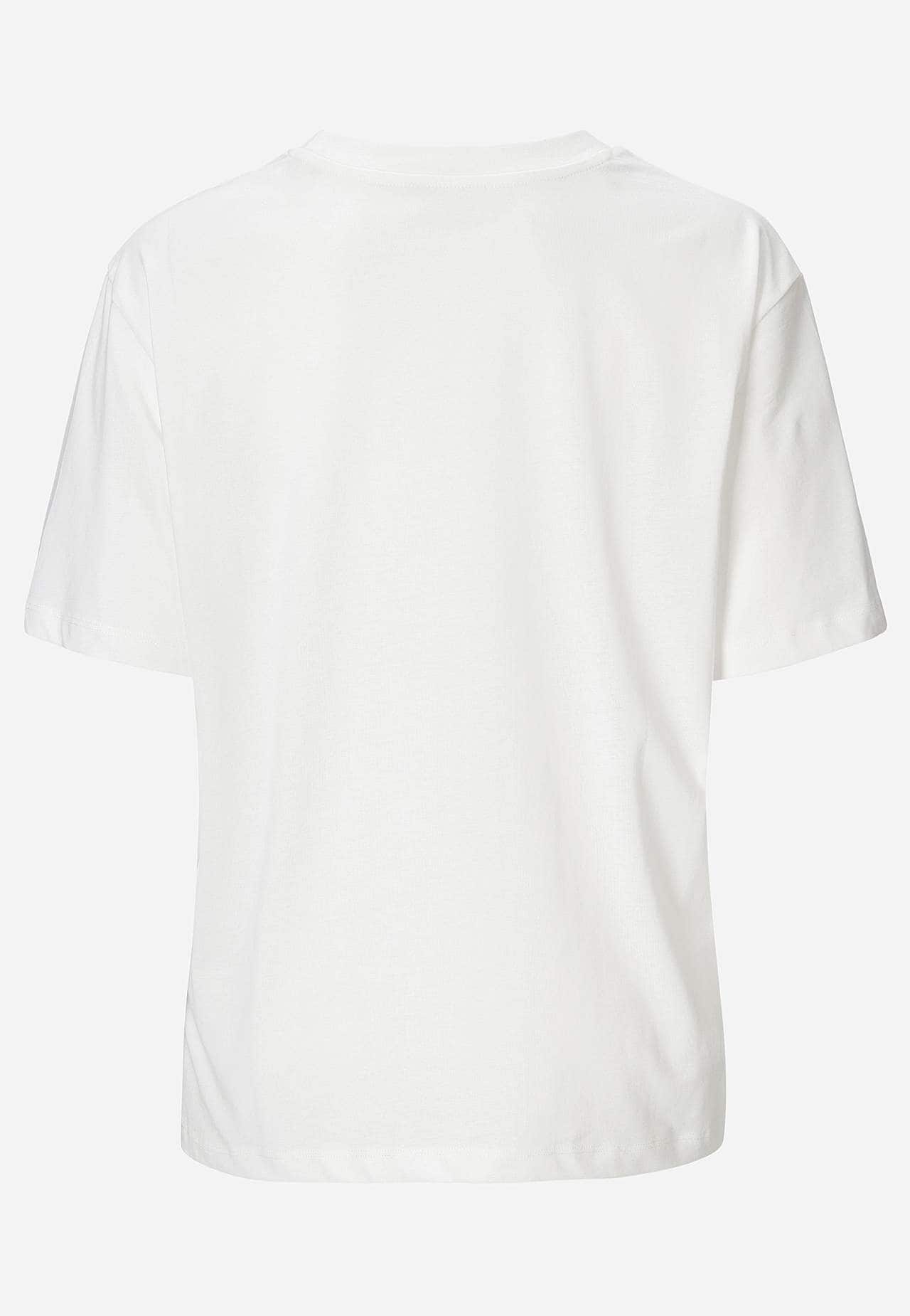 Jerseytop med korte ærmer