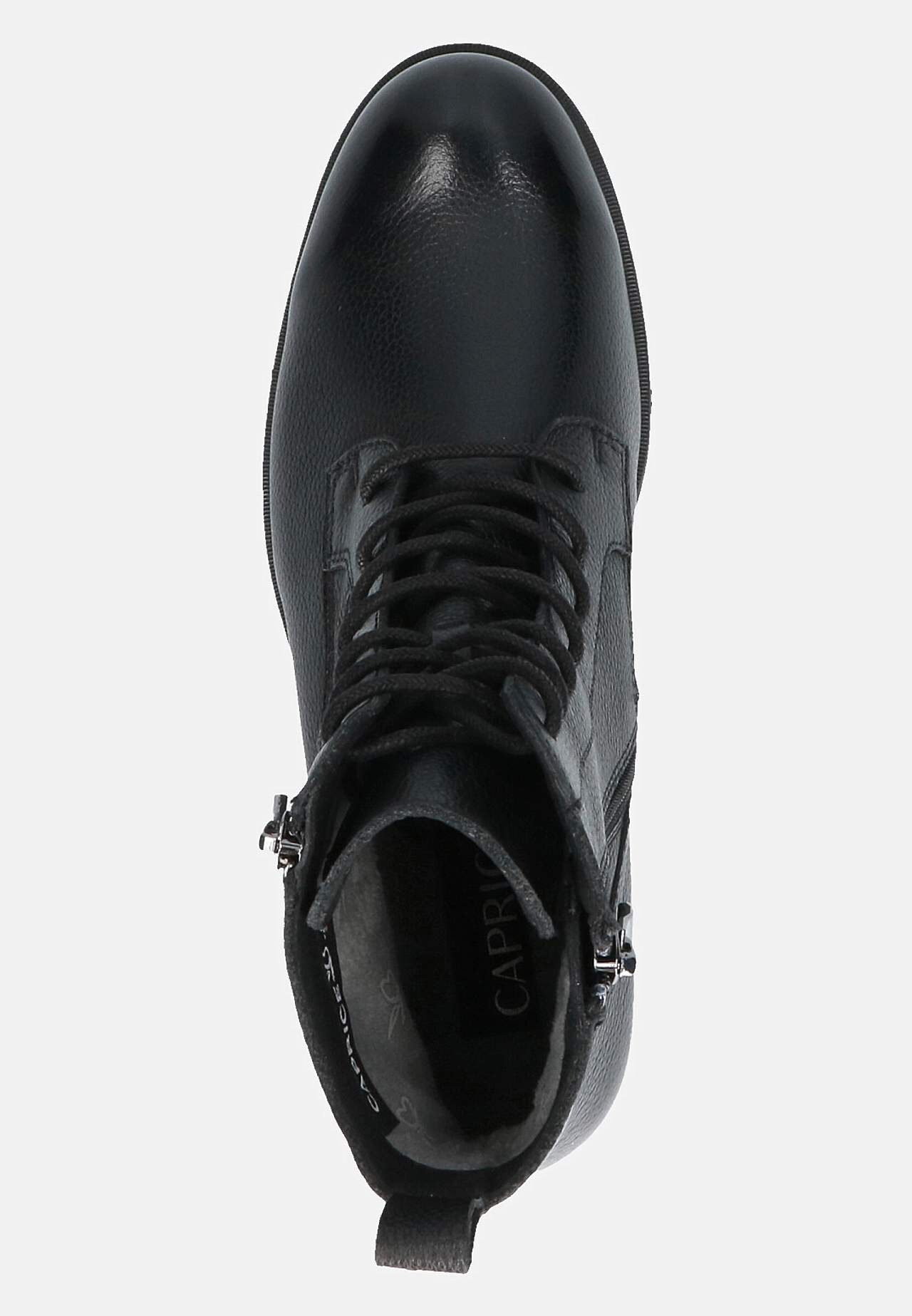 Skindstøvle med lynlås