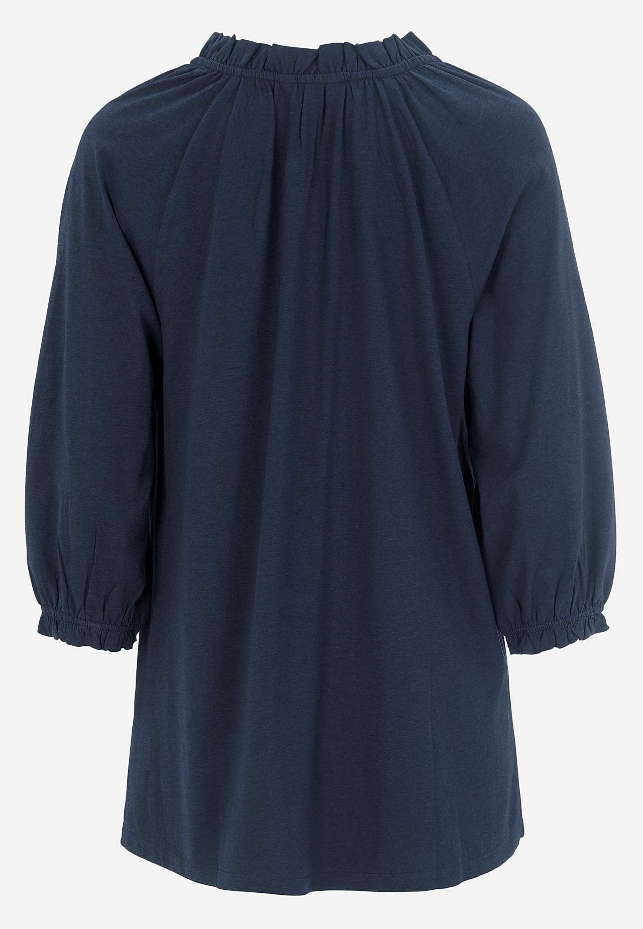 Jerseytunika med 3/4 lange ærmer
