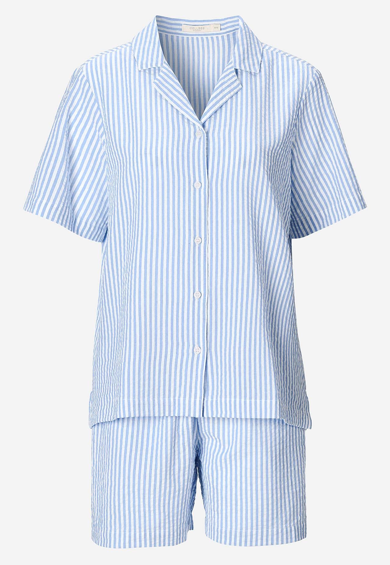 Pyjamas i seersucker