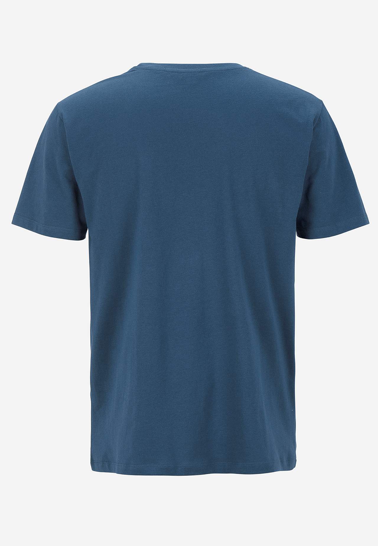 T-shirt med en bred stribe