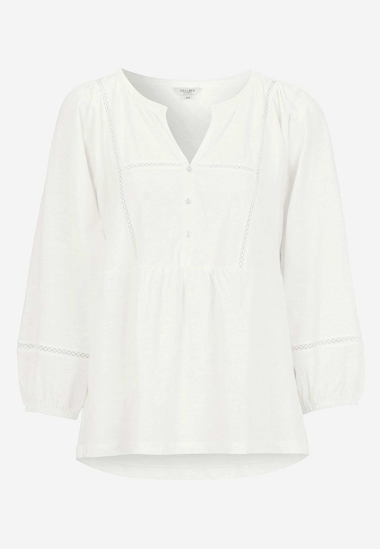 Jerseytop med boho stil