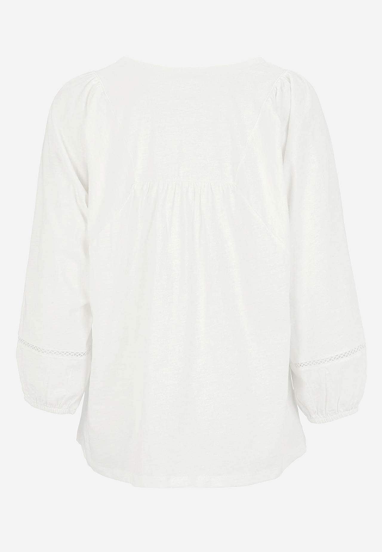 Jerseytop med boho stil
