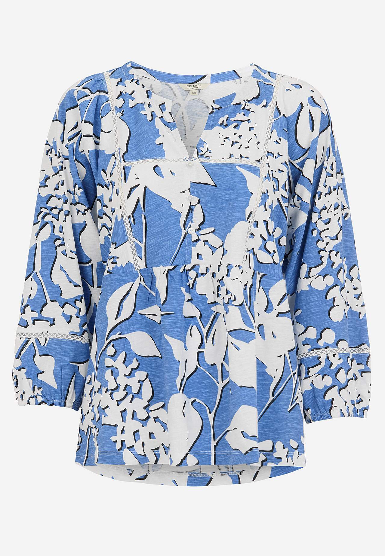 Jerseytop med boho stil