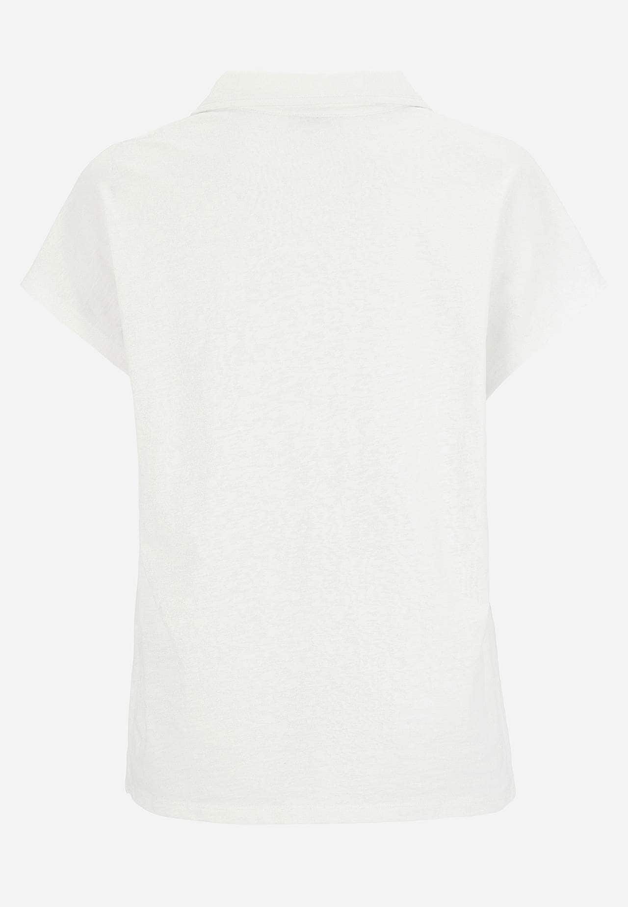 Jerseytop med krave