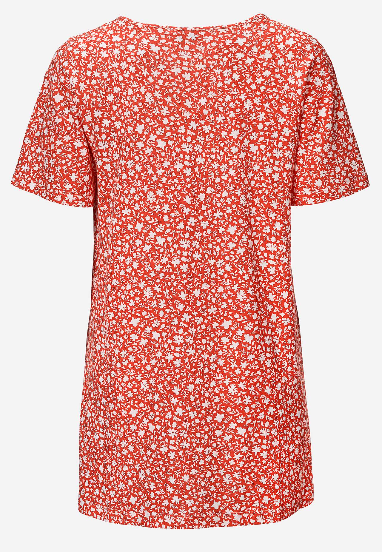 Småblomstret jerseytunika