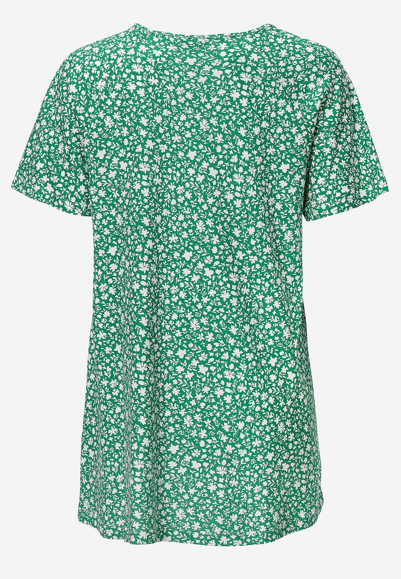 Småblomstret jerseytunika