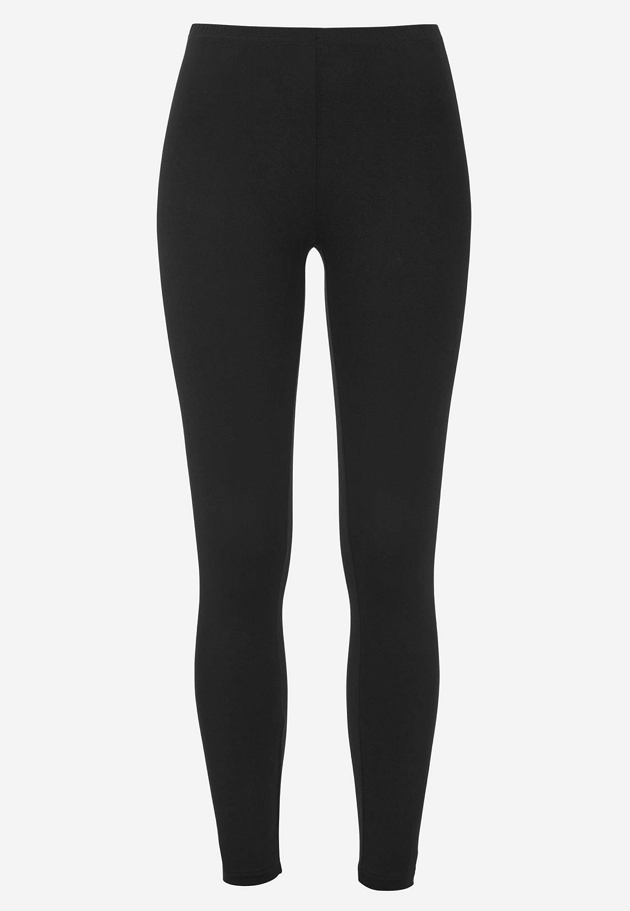 Elastiske jerseyleggings