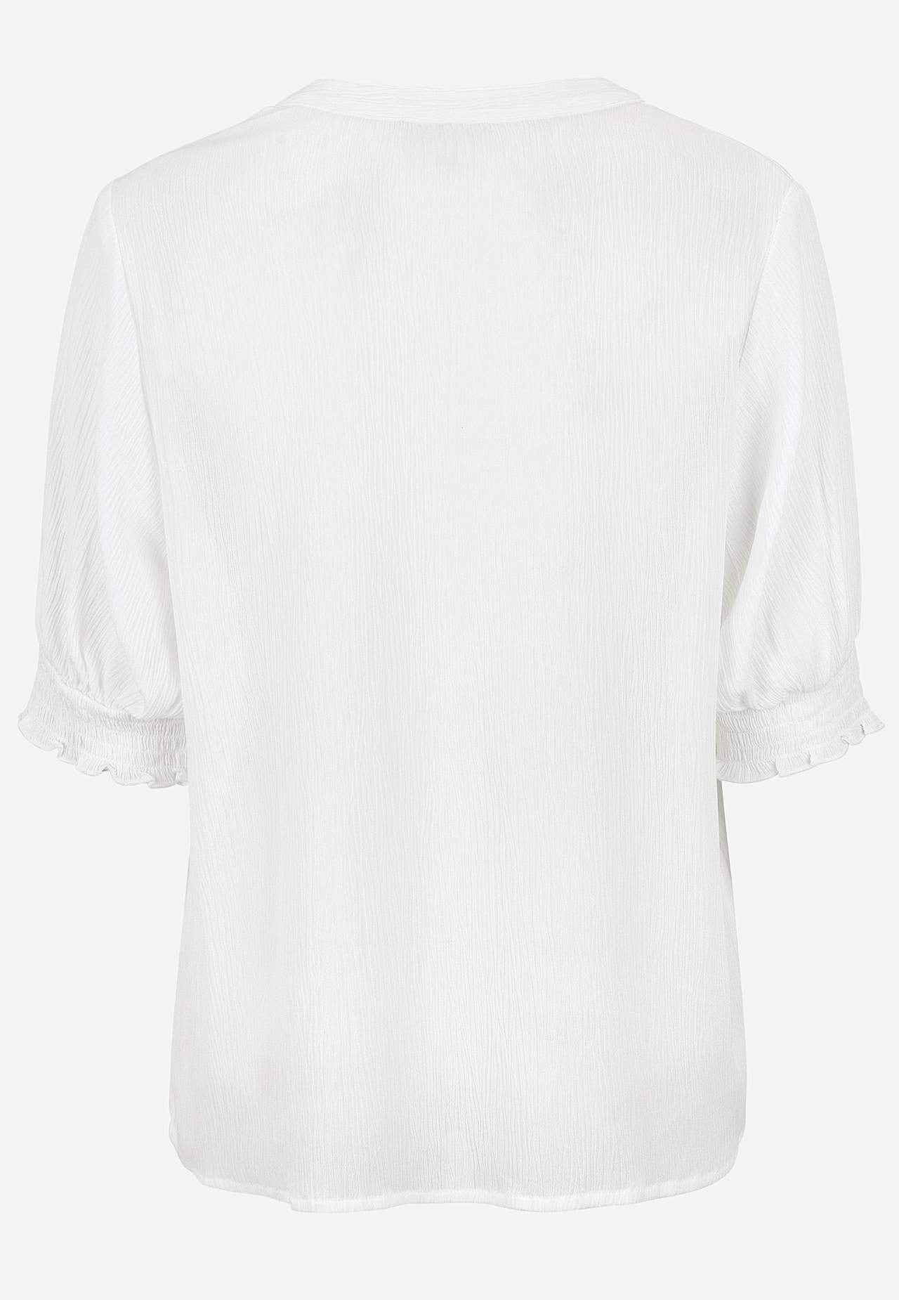 Kreppet bluse