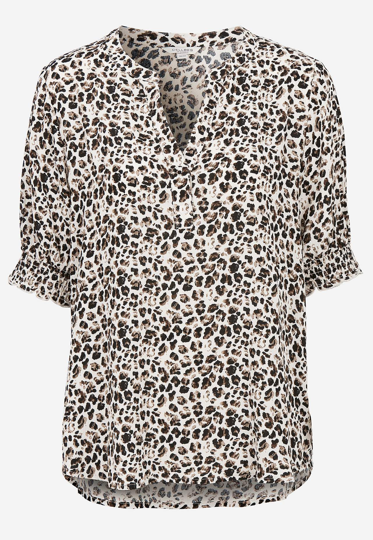 Kreppet bluse