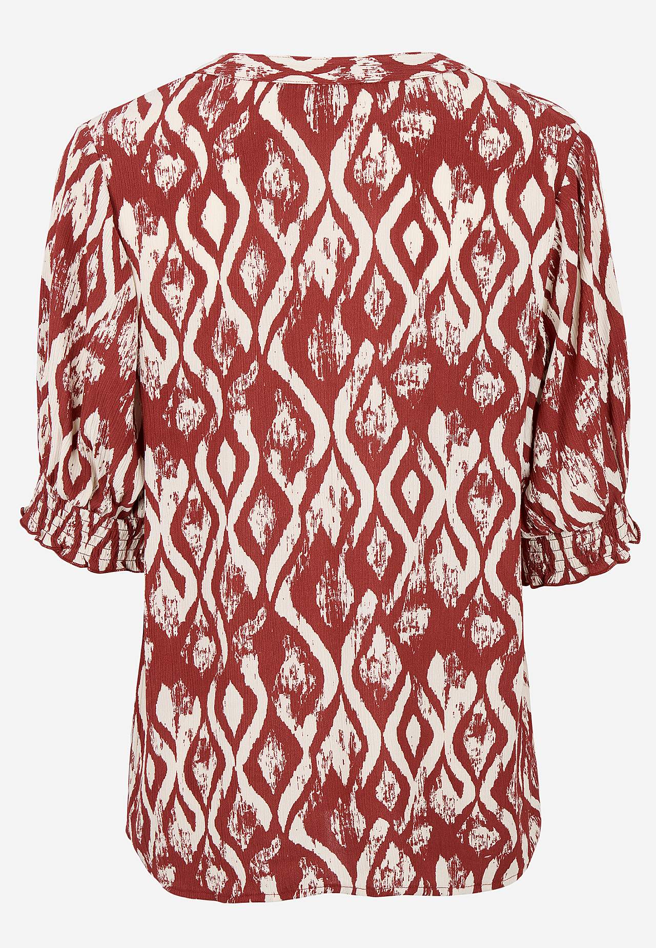 Kreppet bluse