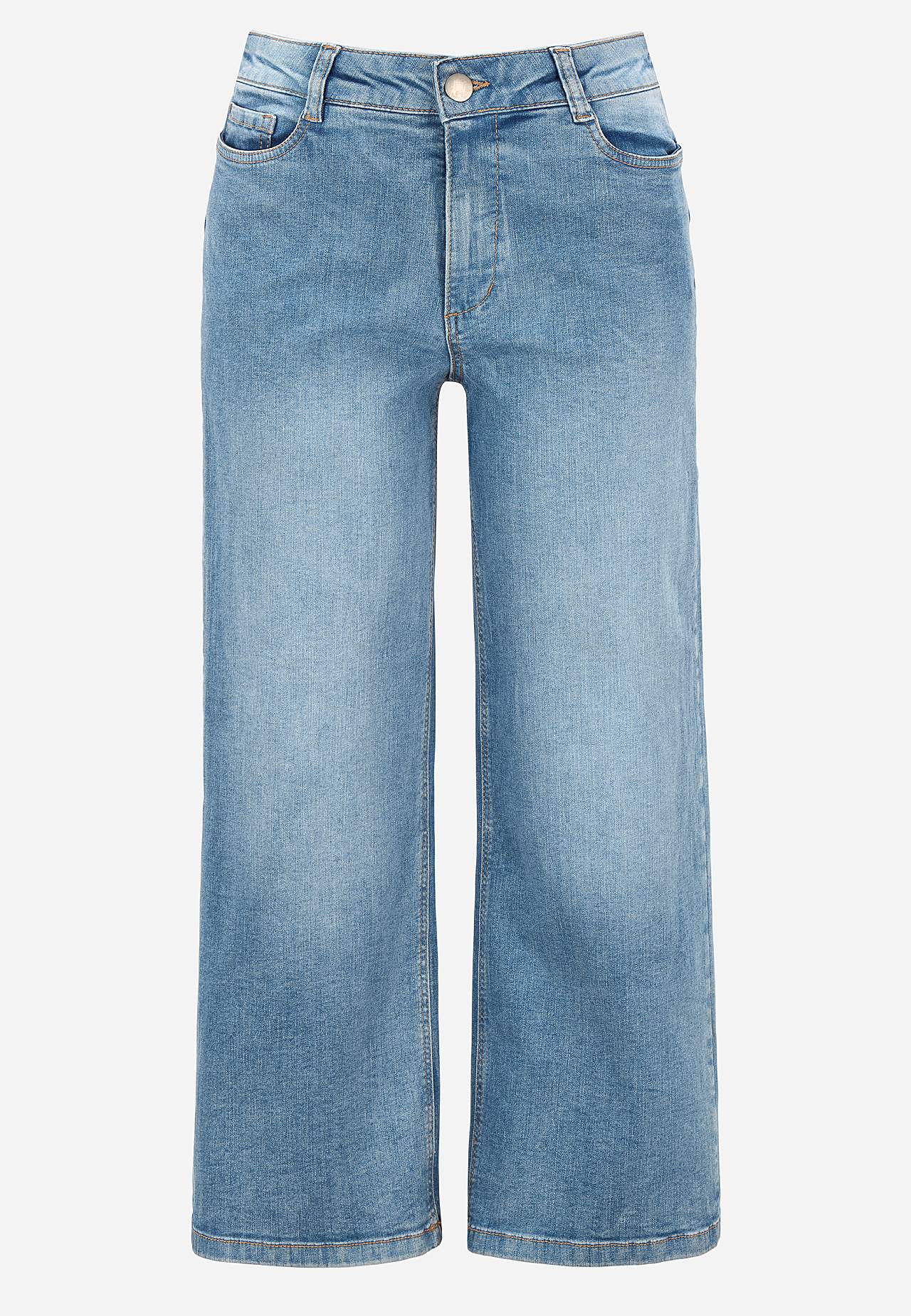 Elastiske ankeljeans