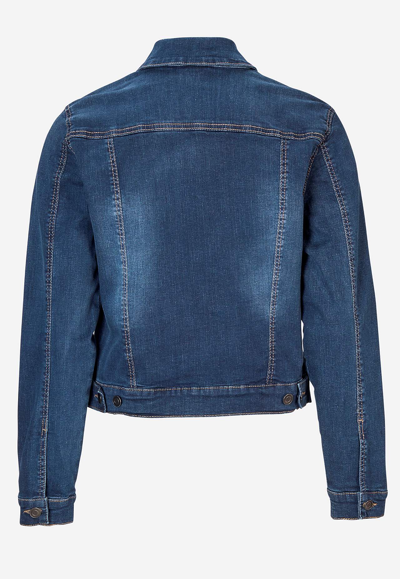 Elastisk jeansjakke