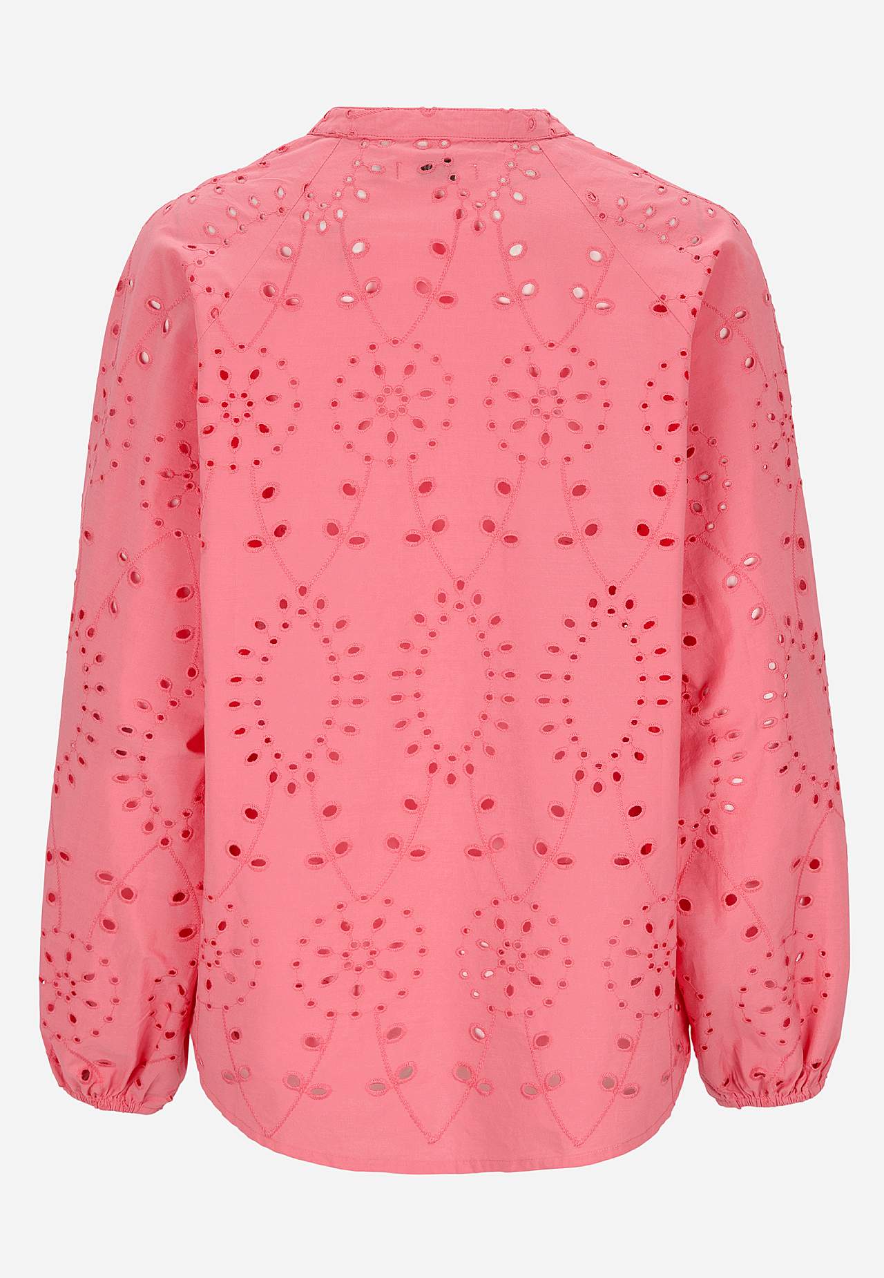 Bluse med broderi