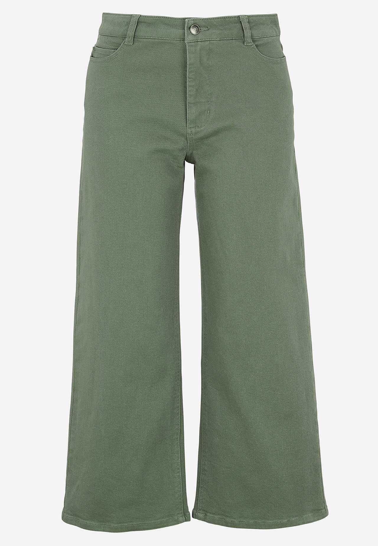 Brede ankeljeans