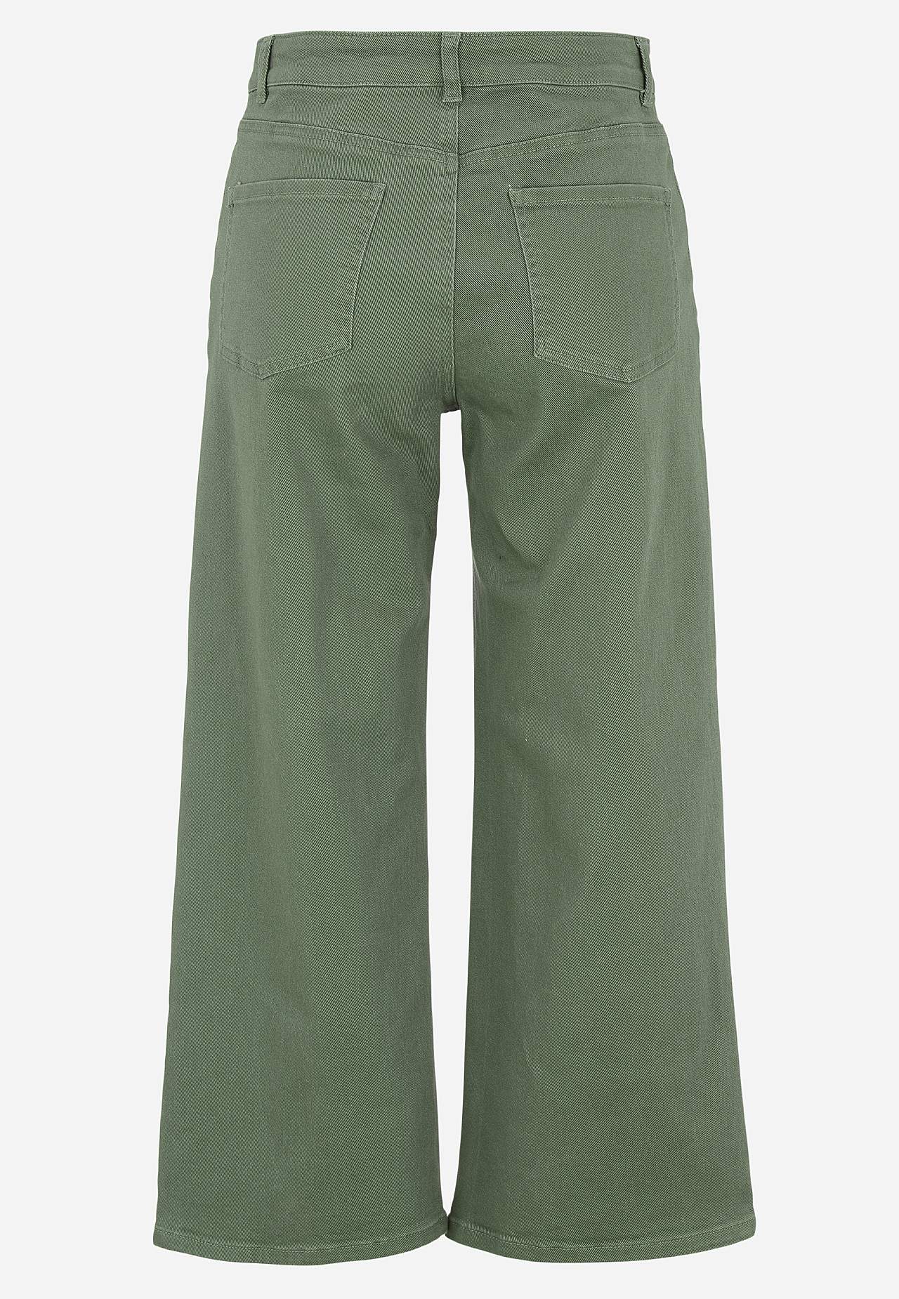Brede ankeljeans