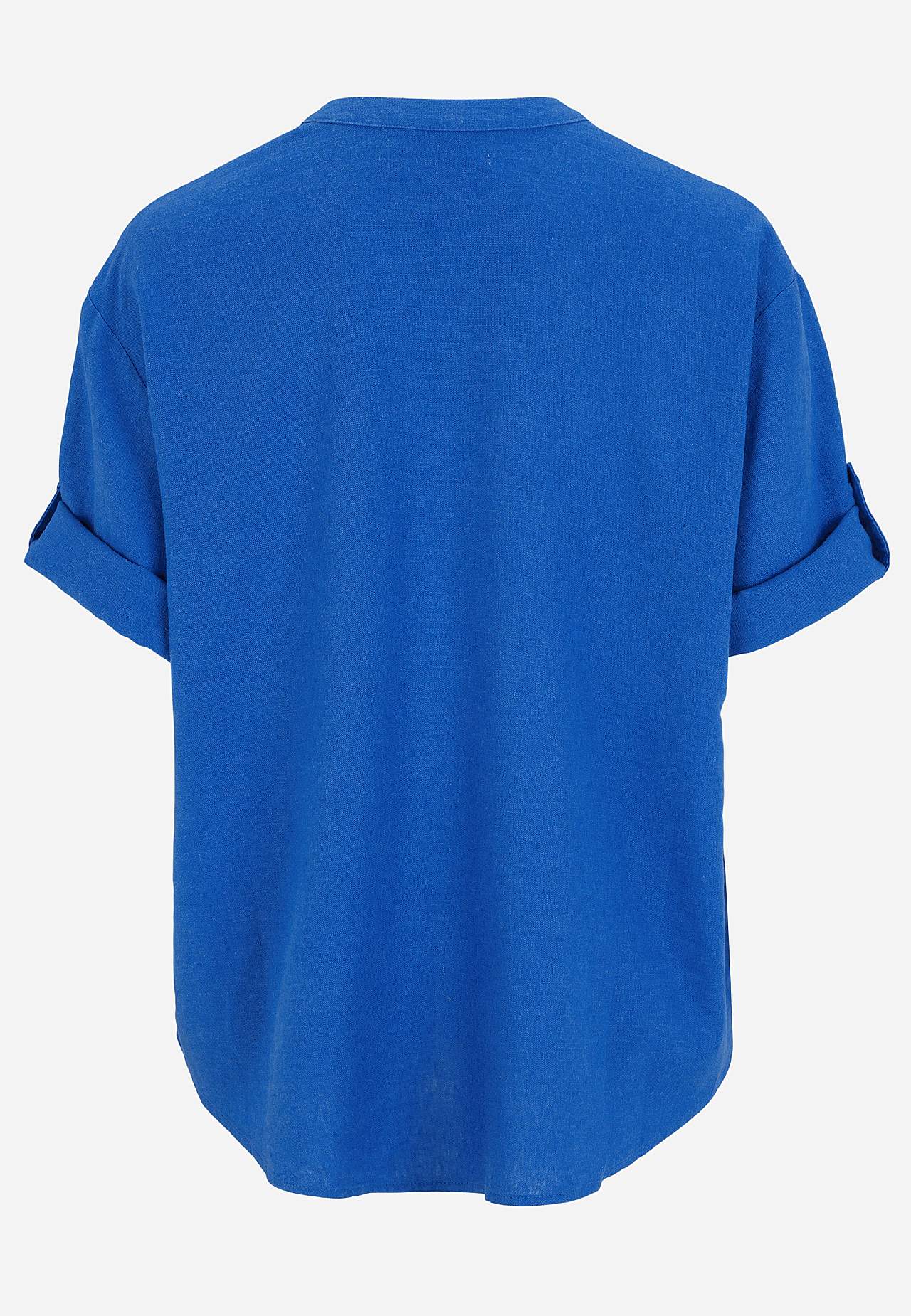 Bluse i hørblanding
