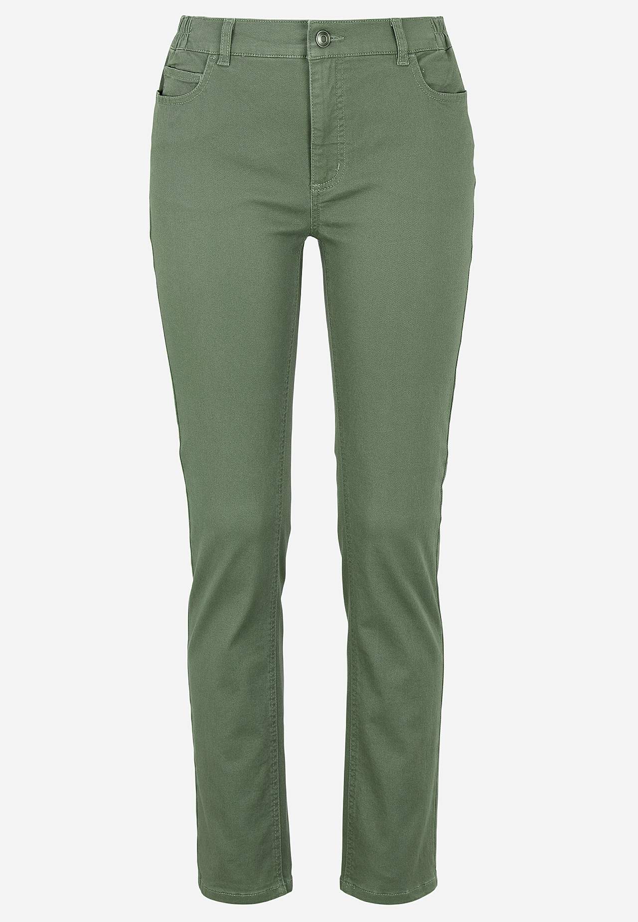 Jeans med elastisk talje