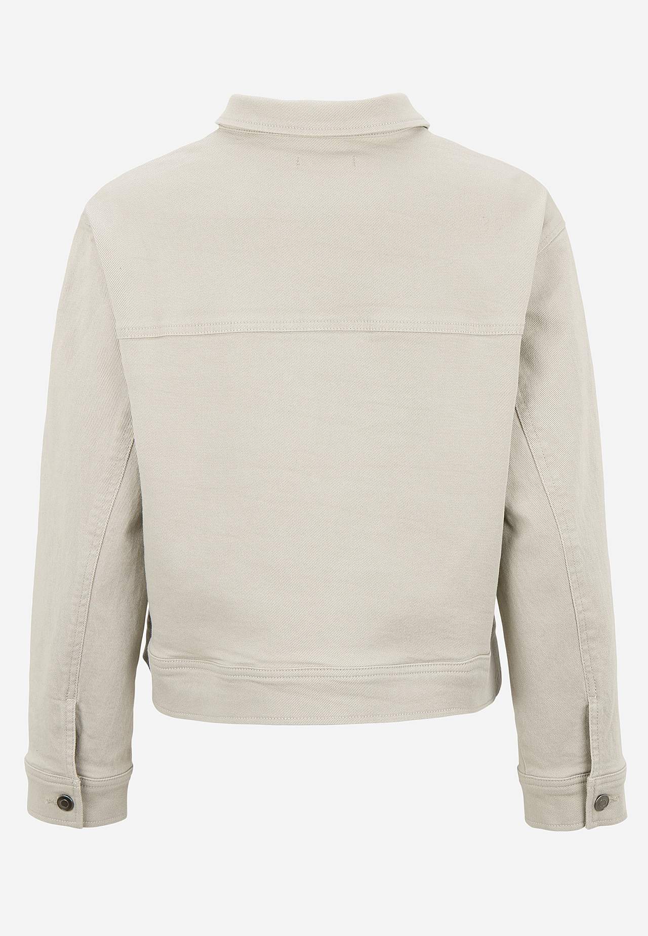 Elastisk jeansjakke