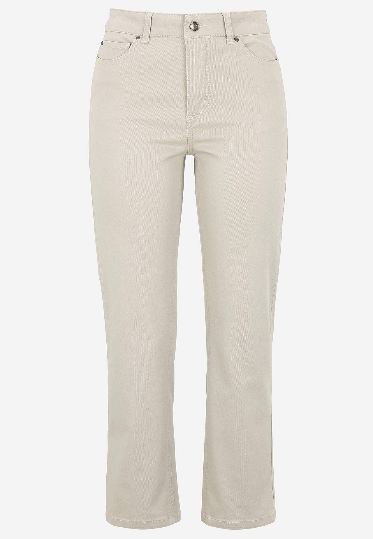 Lidt slankeree ankeljeans
