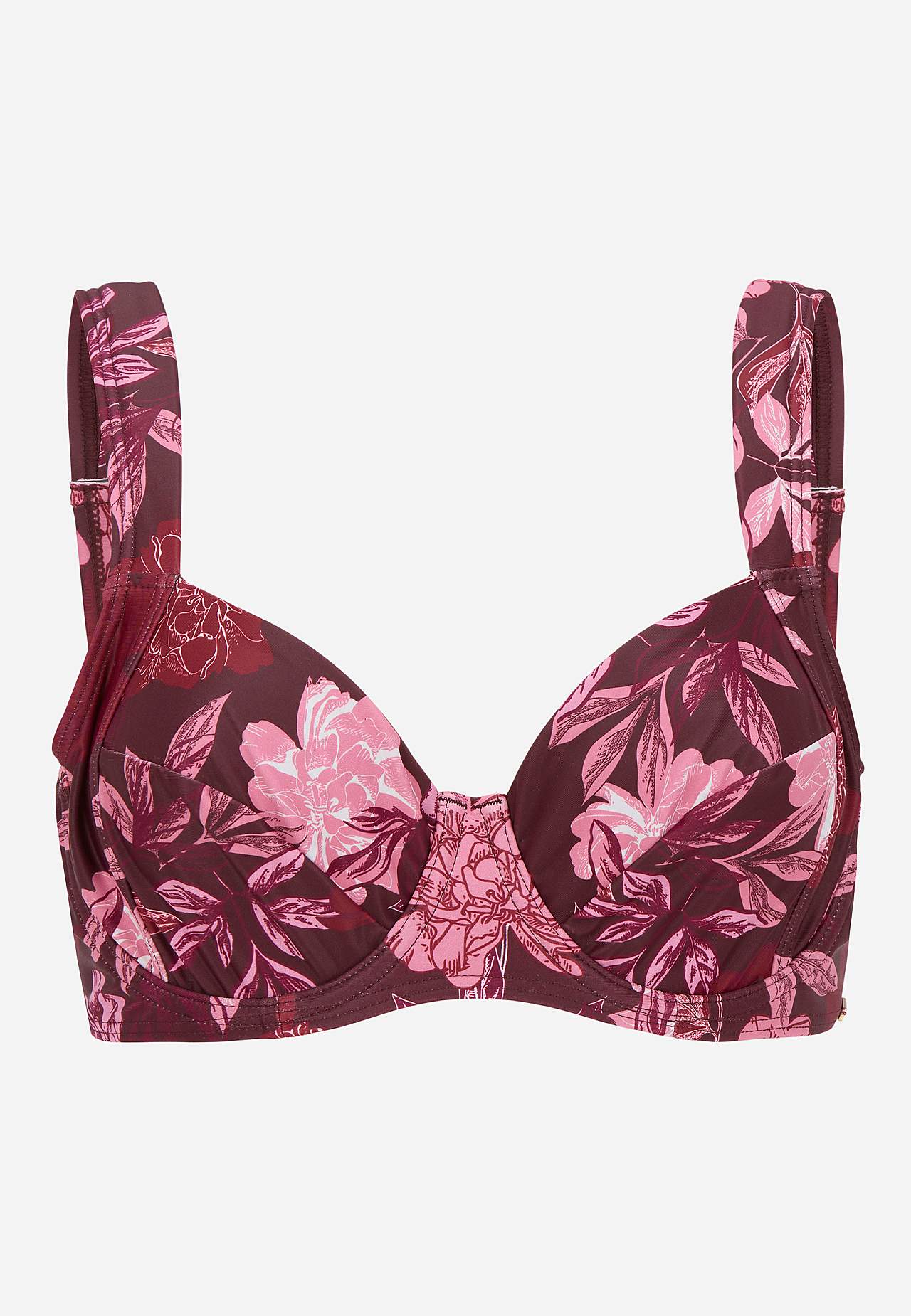 Mønstret bikini-bh