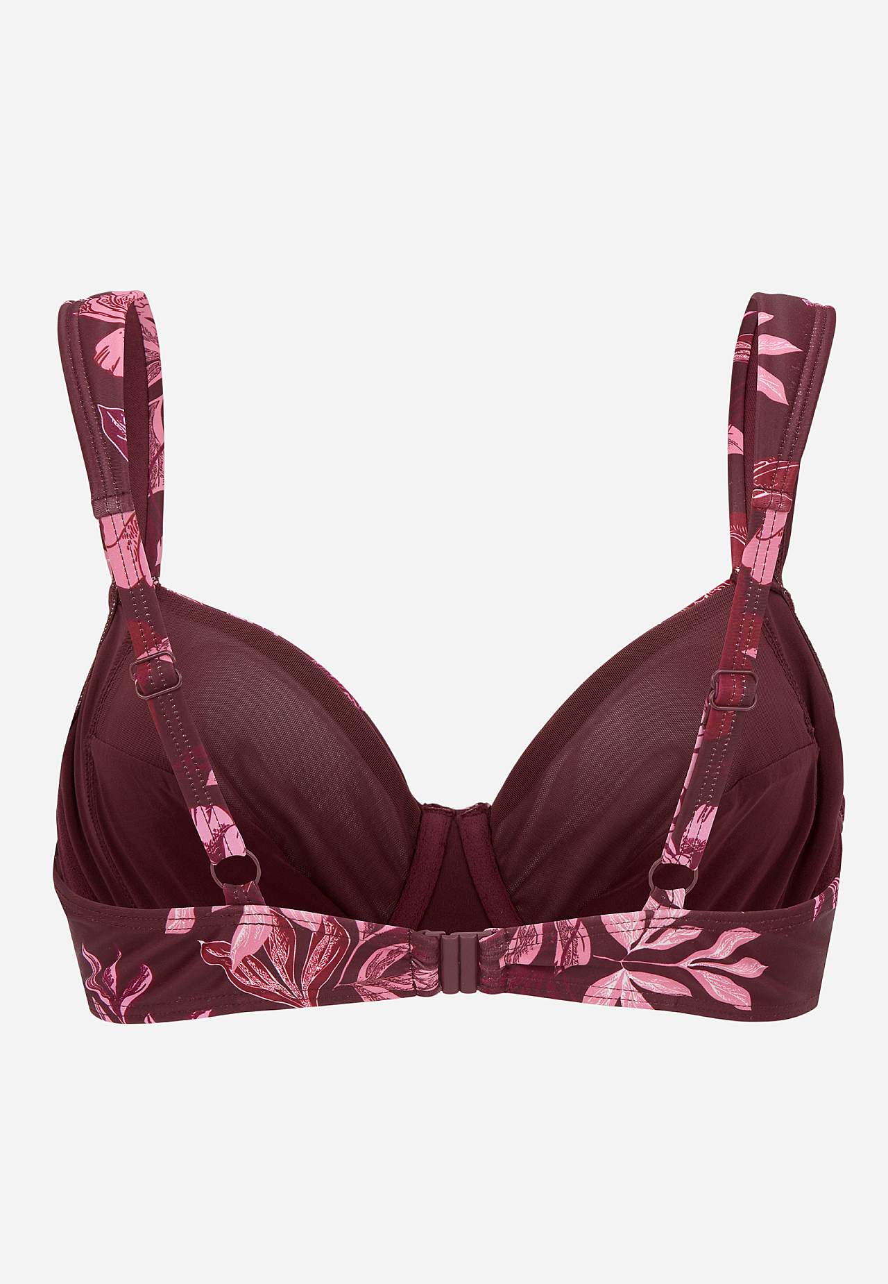 Mønstret bikini-bh
