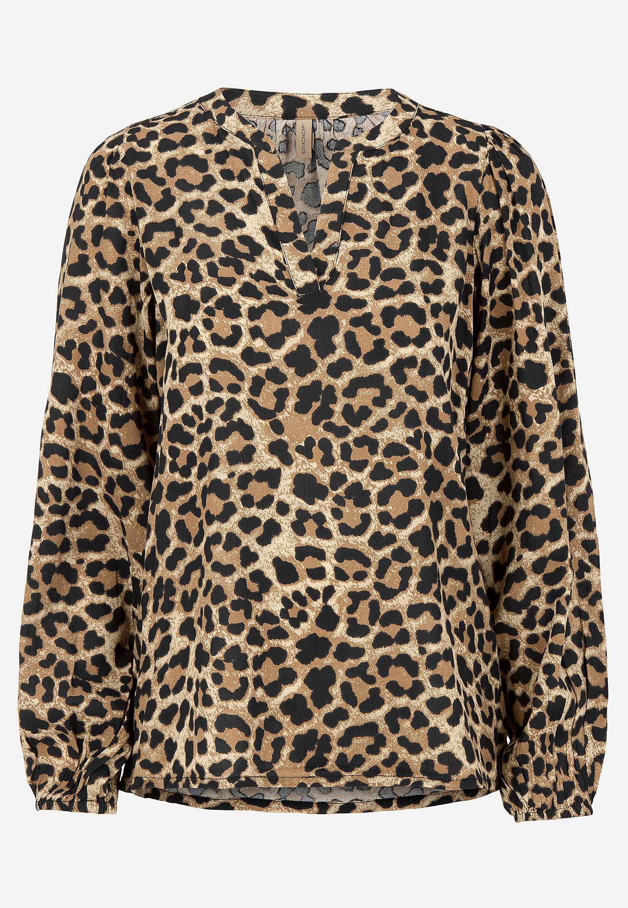 Leopard bluse