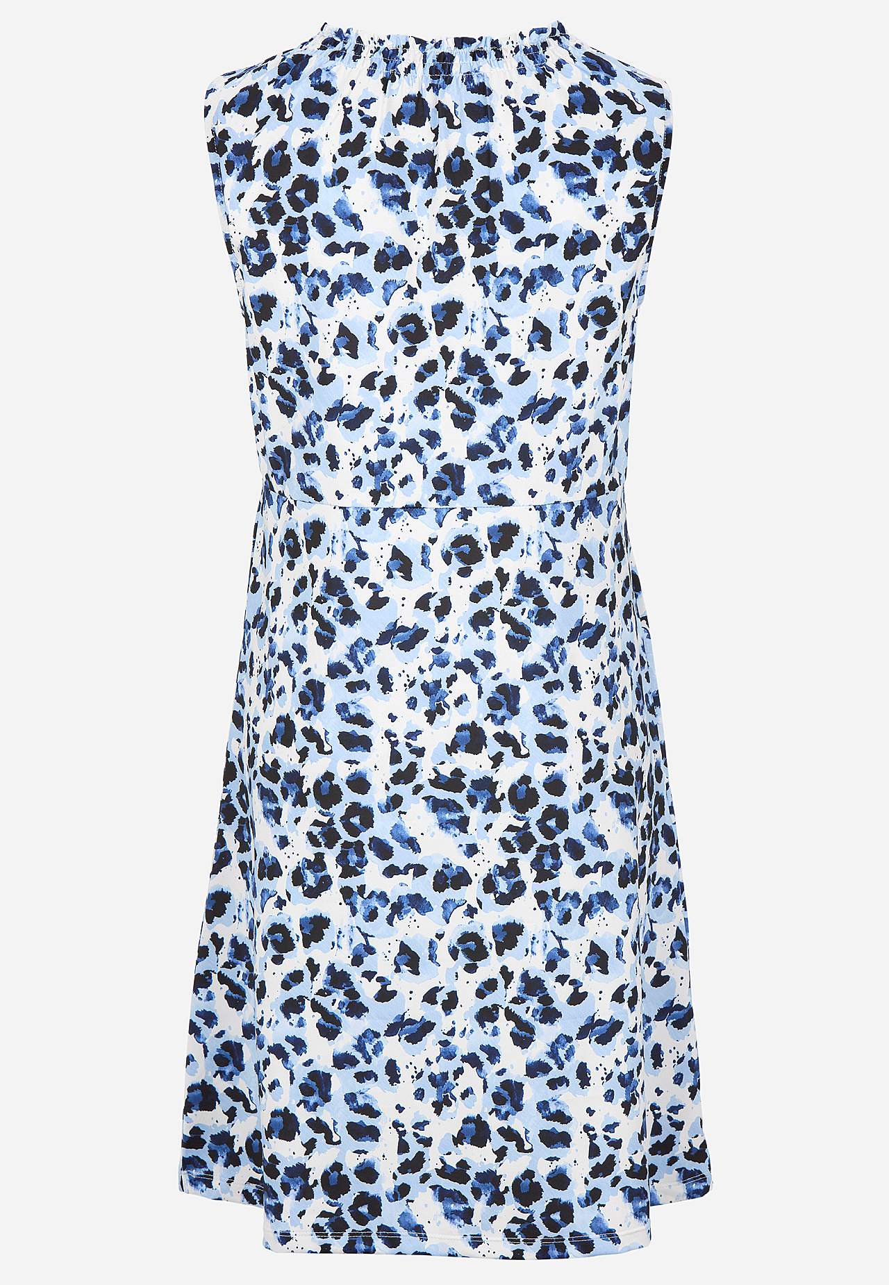 Mønstret jerseykjole