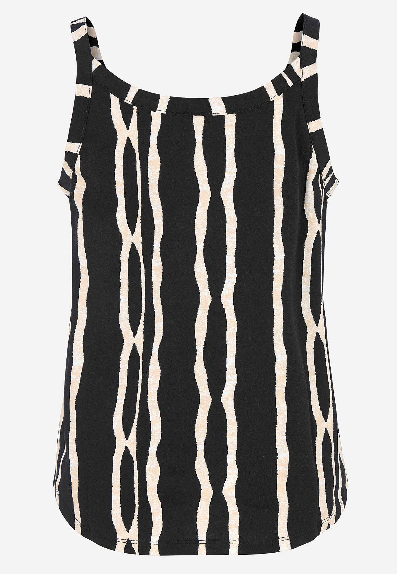 Tanktop i økologisk bomuld 2-pack