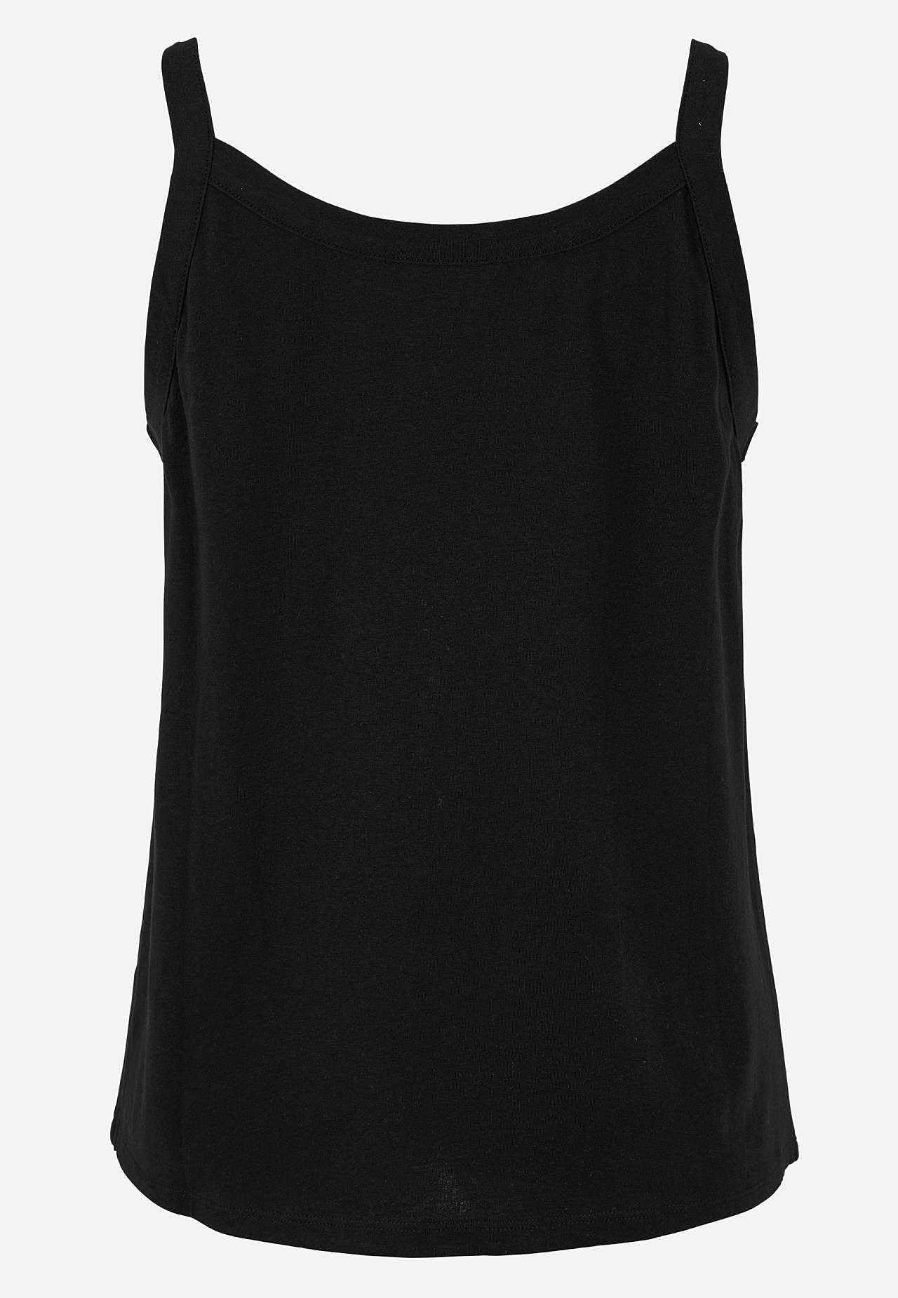 Tanktop i økologisk bomuld 2-pack