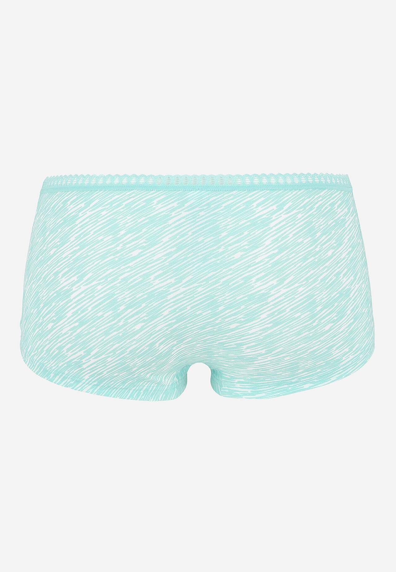 Boxertrusse med blondekant 3-pack