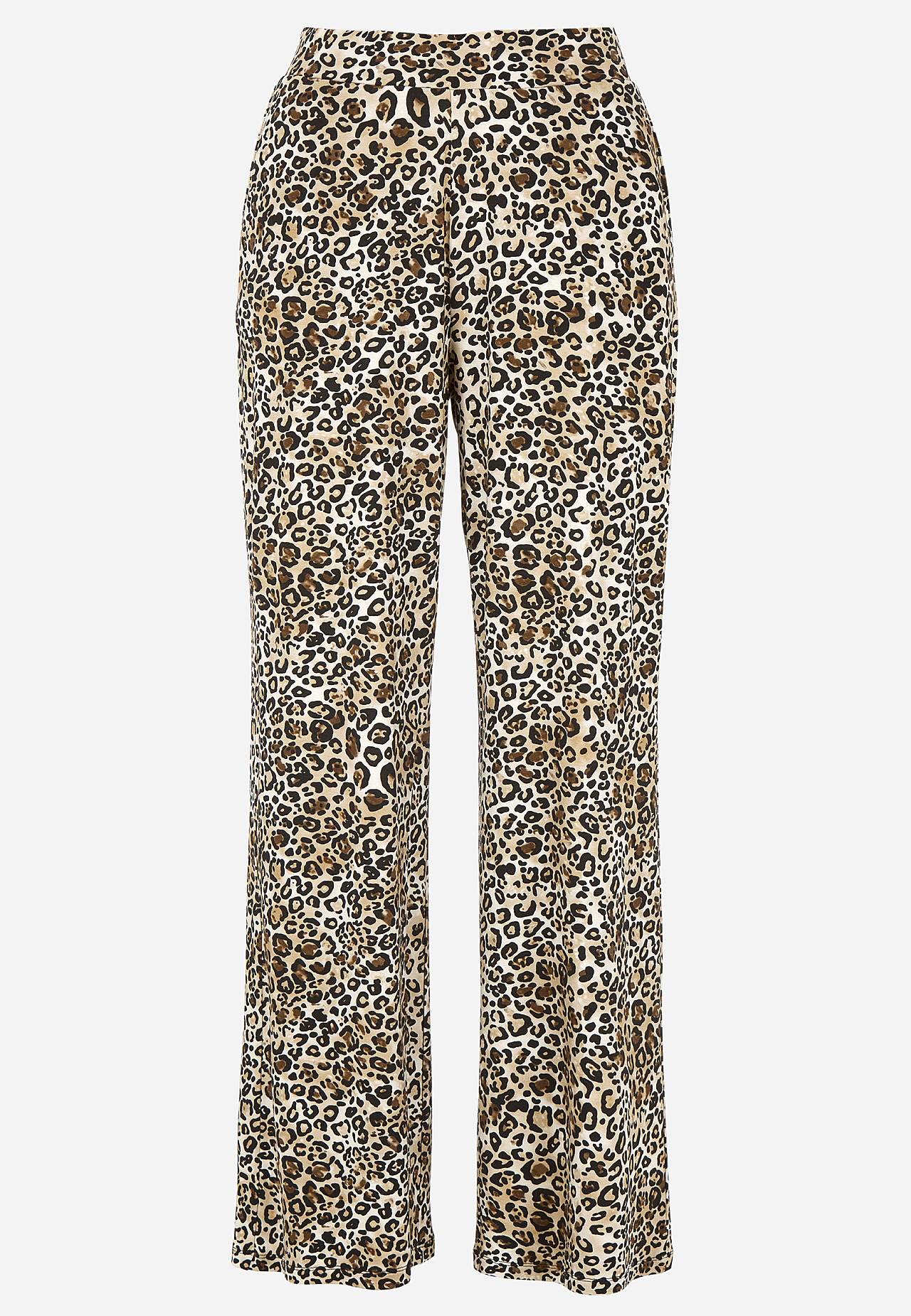 Leopard jerseybukser