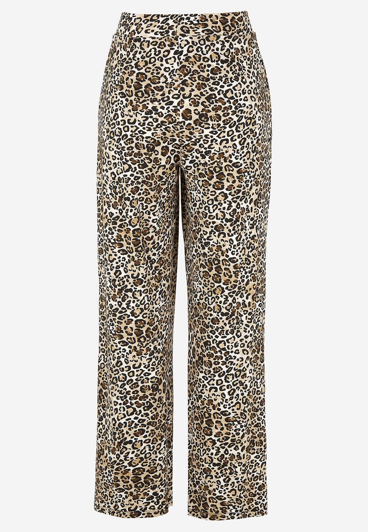 Leopard jerseybukser