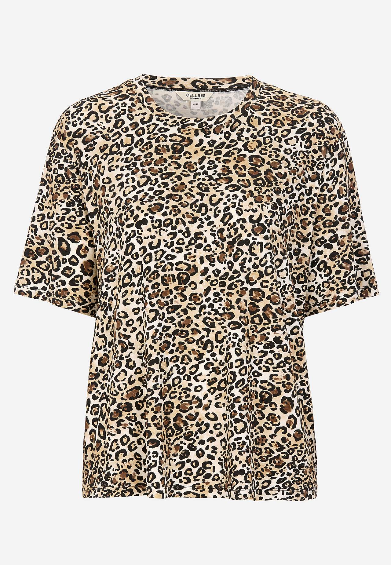 Leopard jerseytop