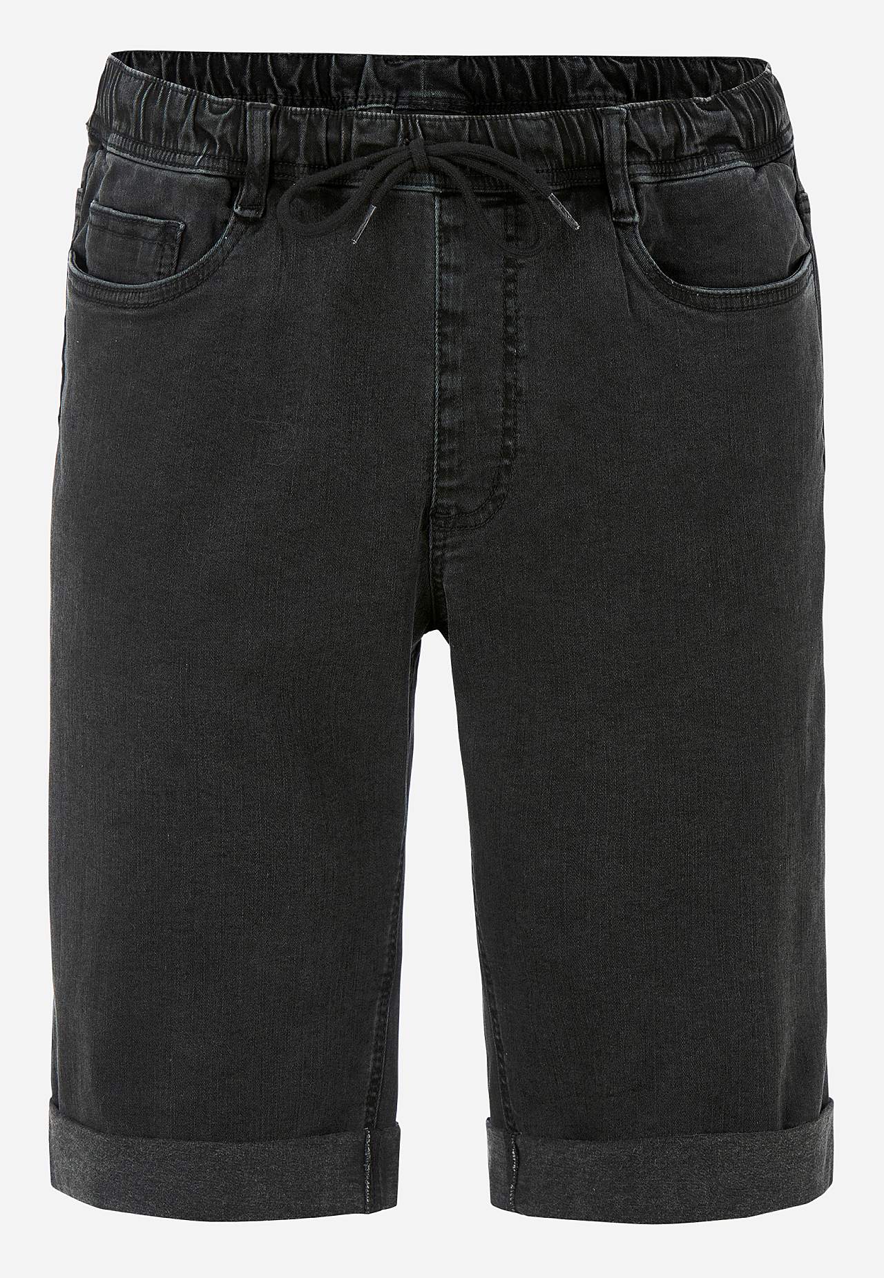 Joggershorts med elastisk talje