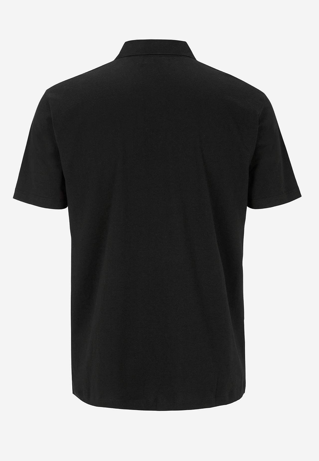 T-shirt med krave