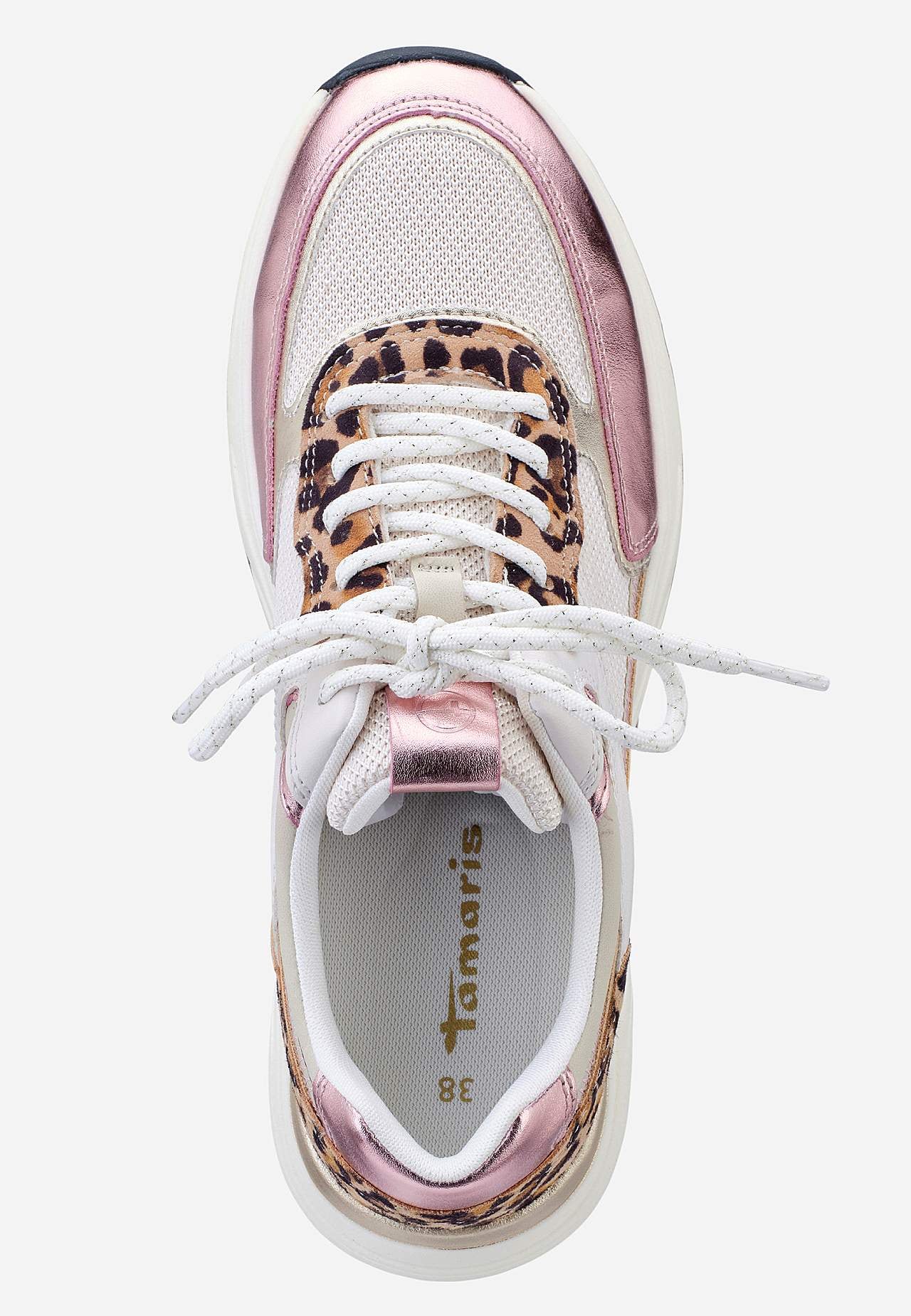 Sneakers med snøring