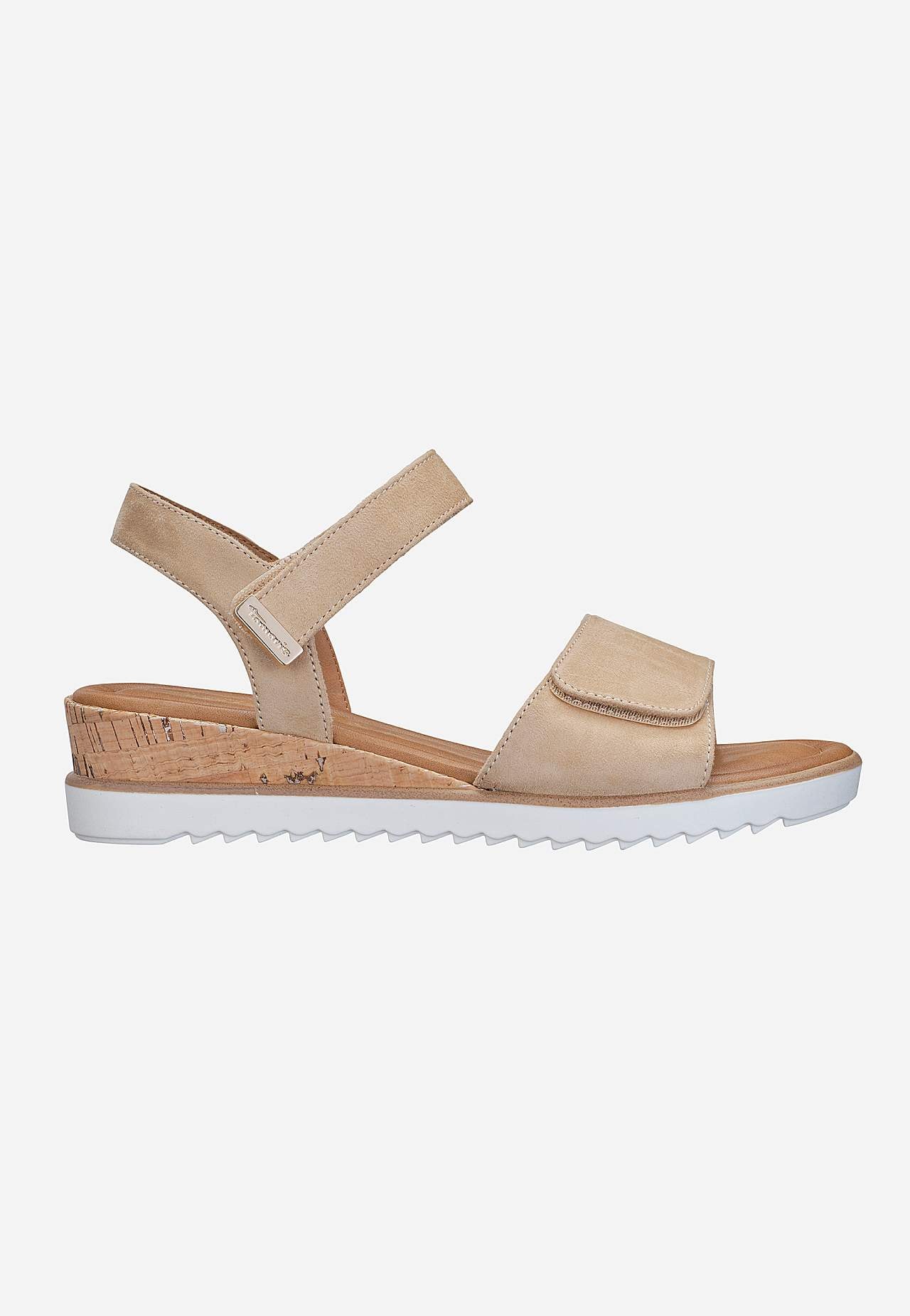 Sandal med velcrolukning