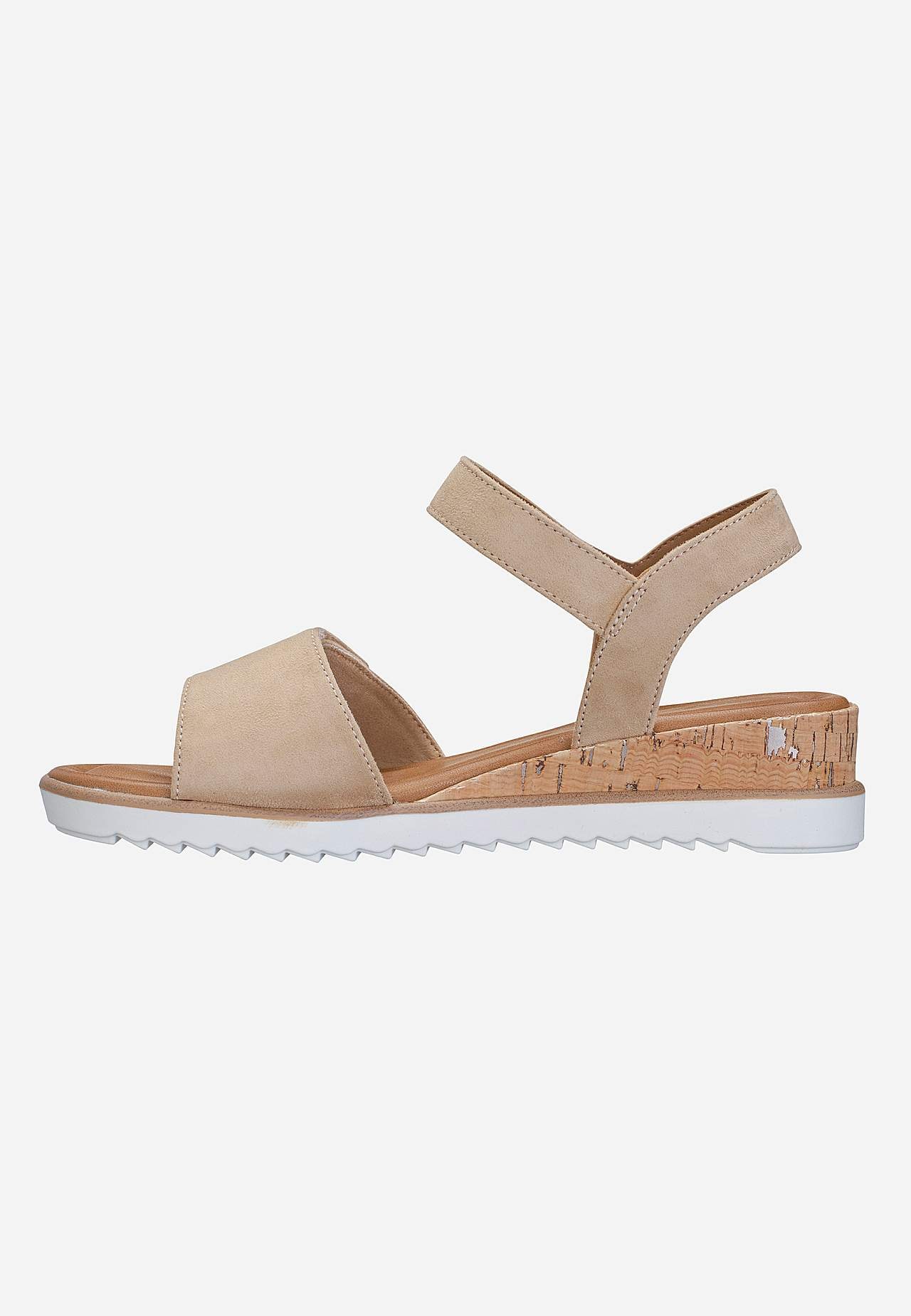 Sandal med velcrolukning