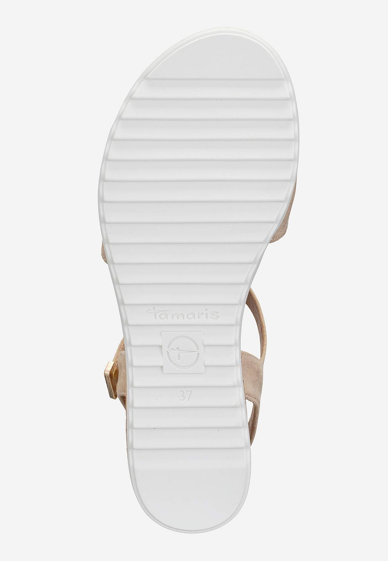 Sandal med velcrolukning