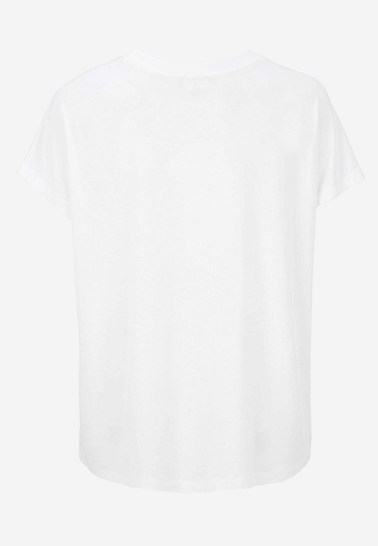 Jerseytop med korte ærmer