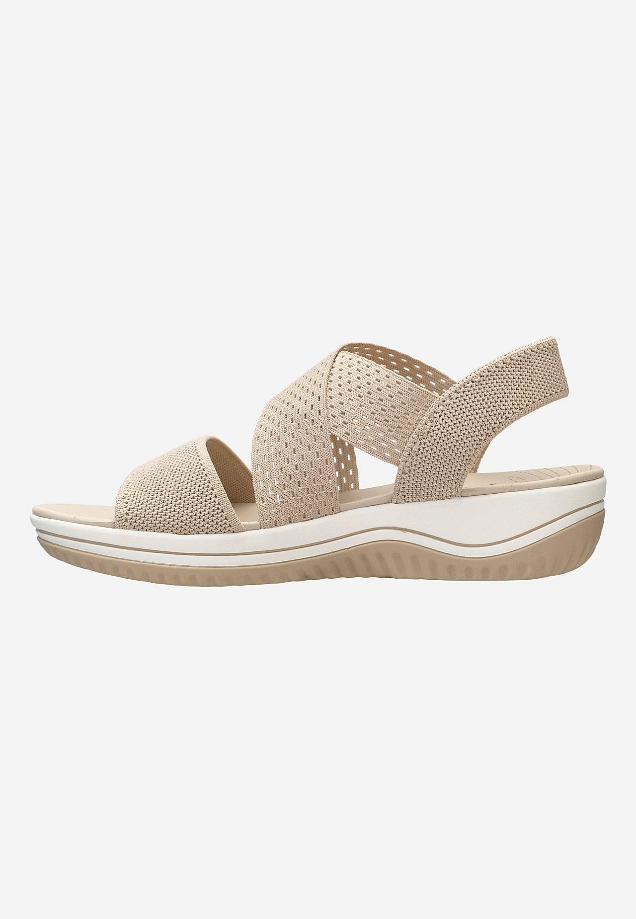 Sandal med elastikremme