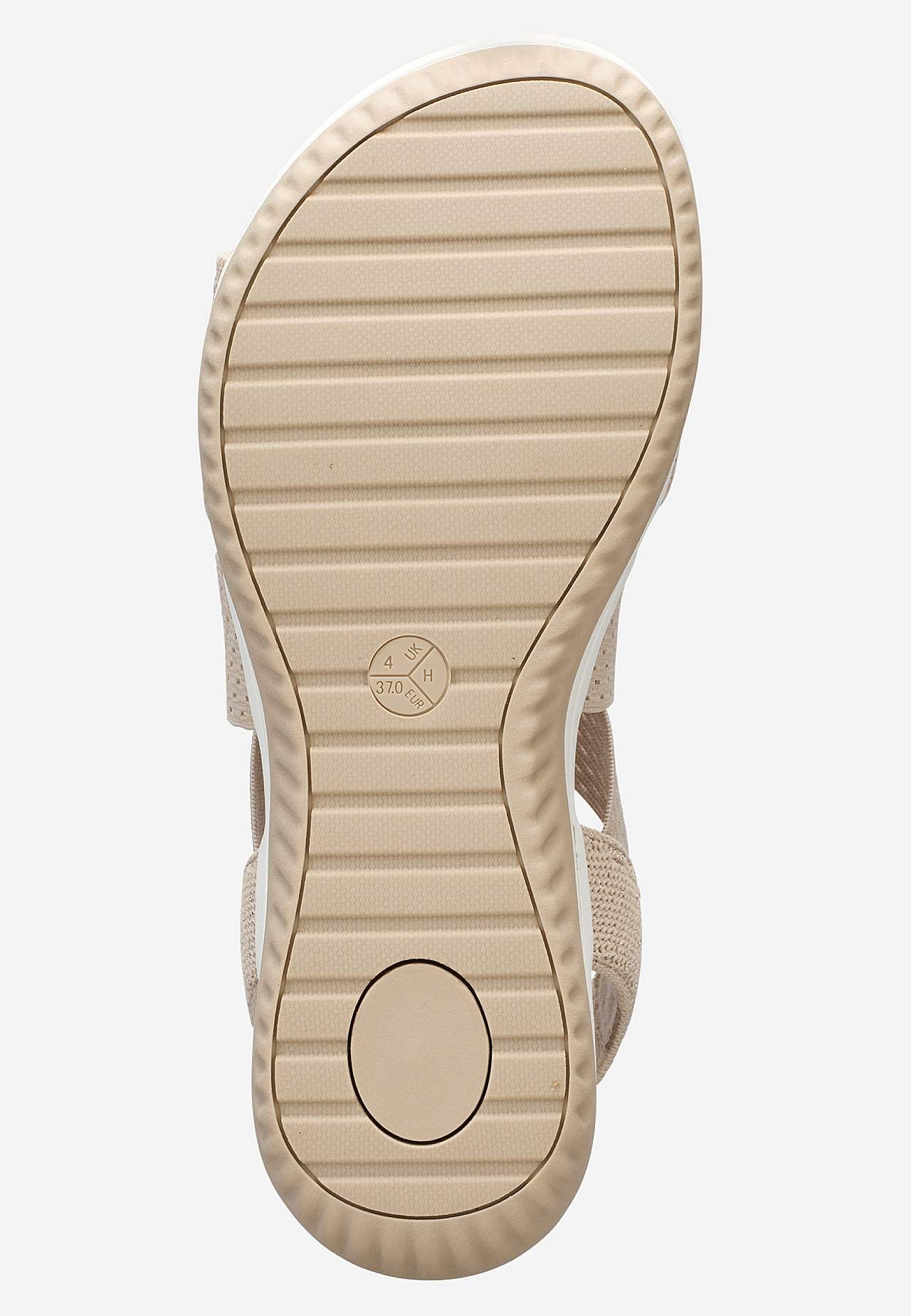 Sandal med elastikremme