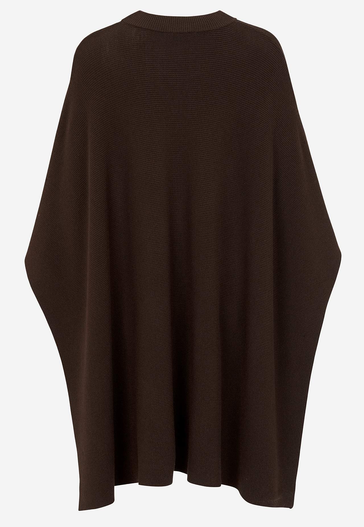 Fintstrikket poncho