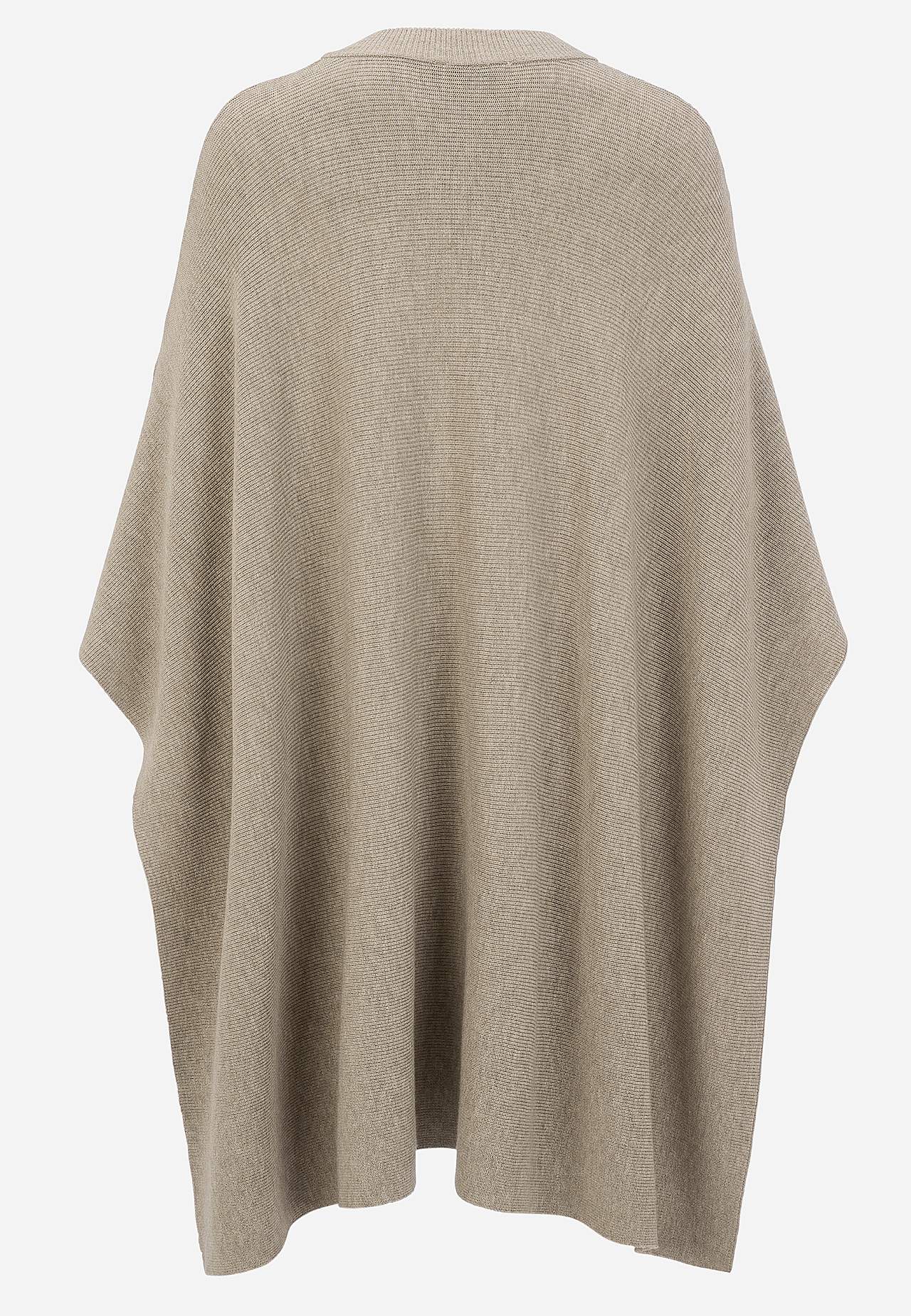 Fintstrikket poncho