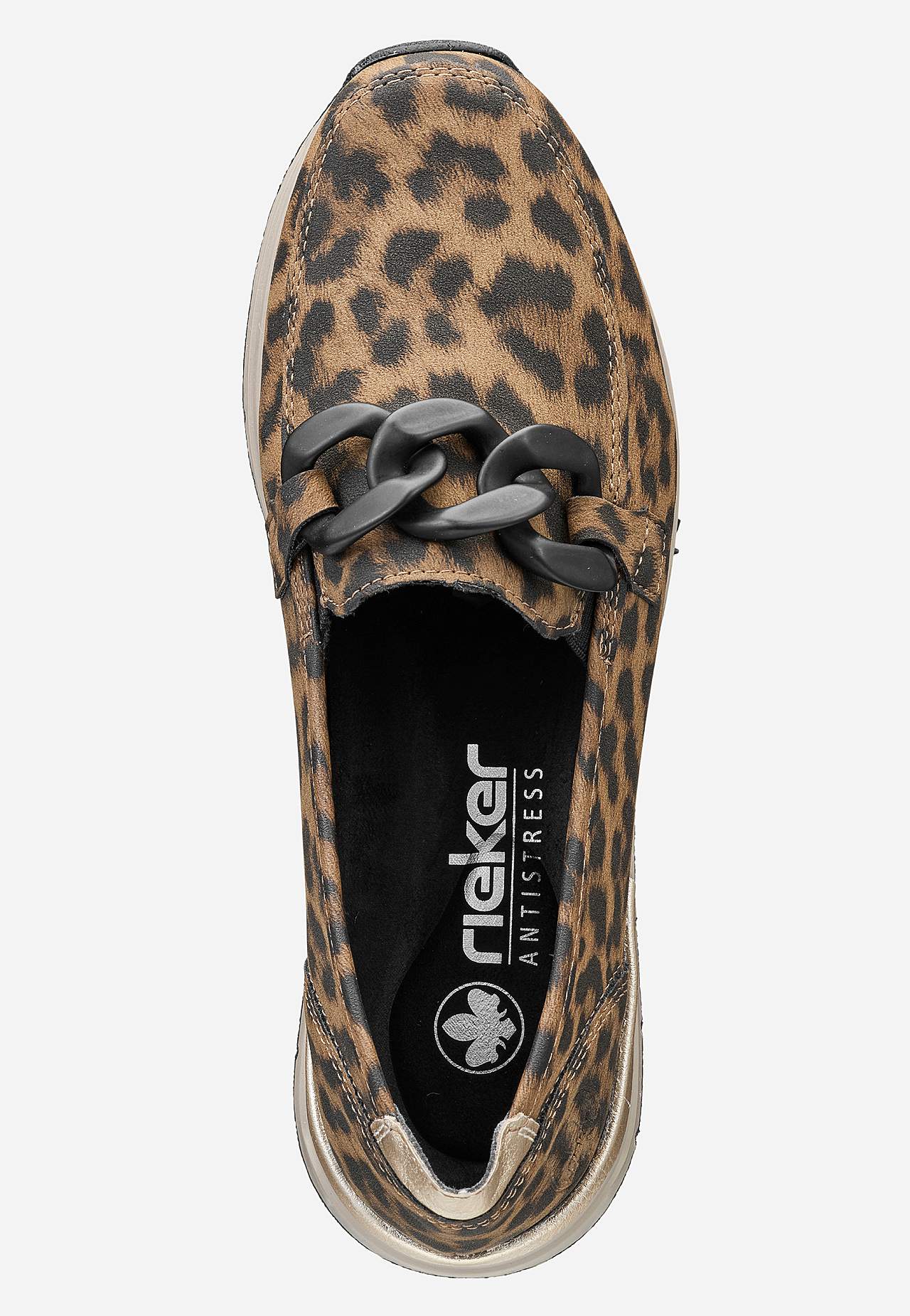 Loafer med spænde